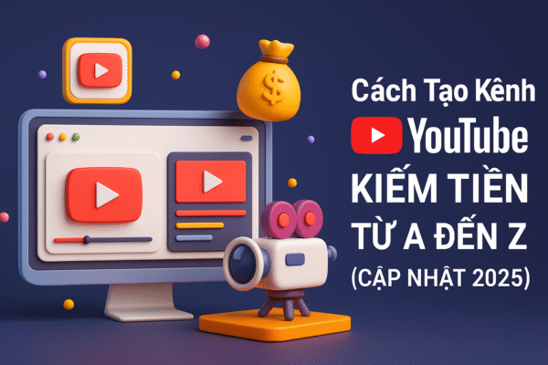 Cách tạo kênh Youtube kiếm tiền