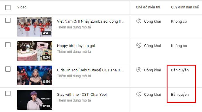 Bản Quyền YouTube: Cách Gỡ Gậy Bản Quyền Nhanh Chóng 3 Cách kiếm tra bàn quyền Youtube