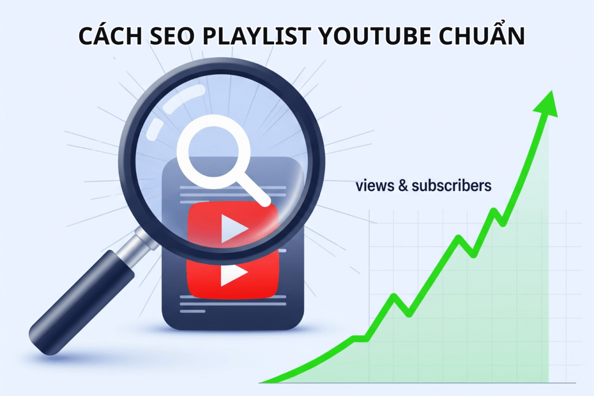 SEO Playlist YouTube – Cách Gom Nhóm Video Vào Playlist Để Tăng Hiển Thị