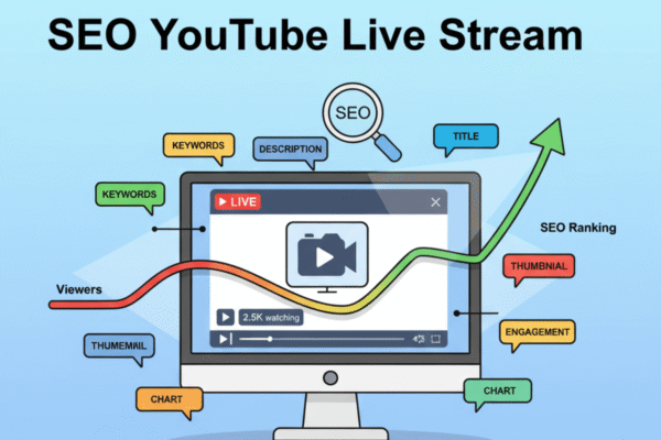 SEO YouTube Live Stream 2025: Chiến Lược Tối Ưu Hóa Video Trực Tiếp Để Thu Hút Lượt Xem