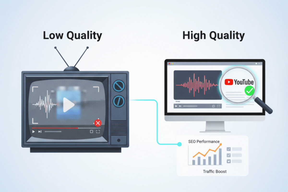 Tối Ưu Hóa SEO YouTube: Cách Chất Lượng Hình Ảnh và Âm Thanh Ảnh Hưởng Đến Thứ Hạng Video 2 Tầm Quan Trọng Của Chất Lượng Hình Ảnh Trong SEO YouTube