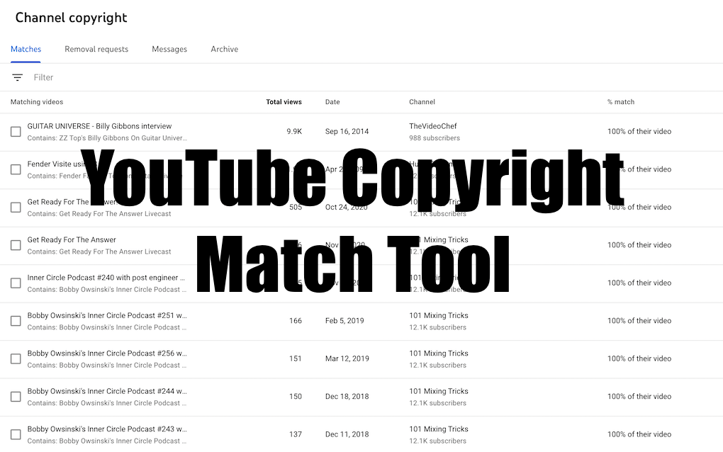 5 Cách Tránh Vi Phạm Bản Quyền Chuẩn 2025 6 Sử Dụng Công Cụ Copyright Match Tool để kiểm tra bản quyền trước khi đăng