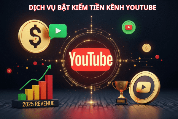 Dịch Vụ Bật Kiếm Tiền Kênh YouTube Uy Tín – Tỷ Lệ Thành Công Siêu Cao