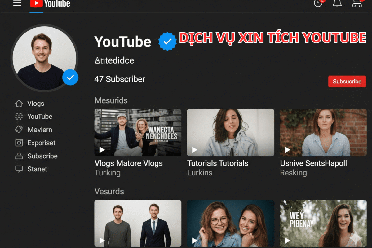 Dịch Vụ Xin Tích YouTube Học Viện YouTube - Xác Minh Kênh Youtube Chuẩn 100%