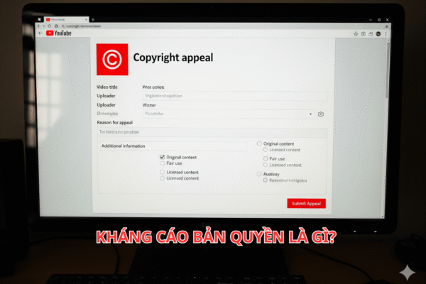 Kháng Cáo Bản Quyền YouTube Là Gì? Khi Nào Nên Kháng Cáo Bản Quyền YouTube? Cách Kháng Cáo Bản Quyền Chuẩn