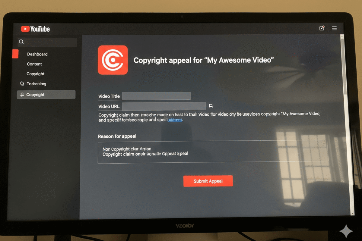 Kháng Cáo Bản Quyền YouTube Là Gì?
