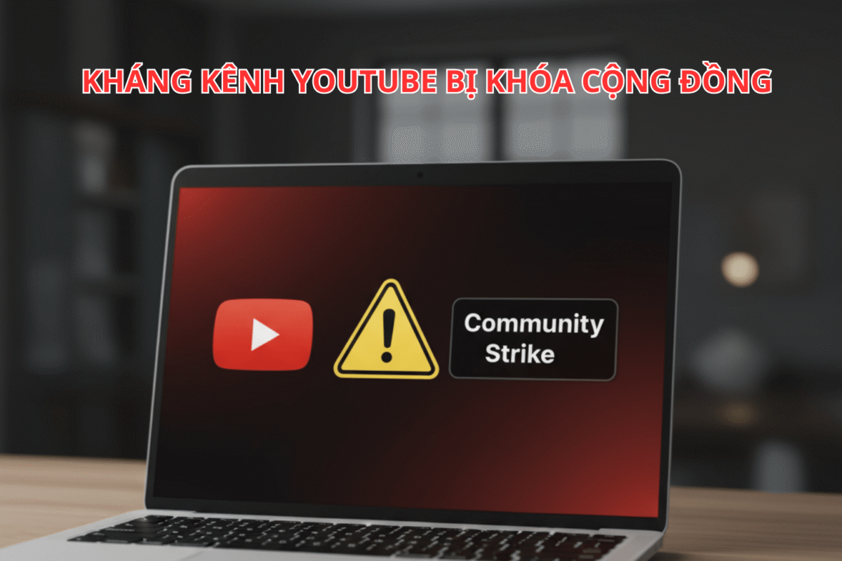 Kháng Kênh YouTube Bị Khóa Cộng Đồng: Hướng Dẫn Chi Tiết 2025 Chuẩn Dễ Thành Công
