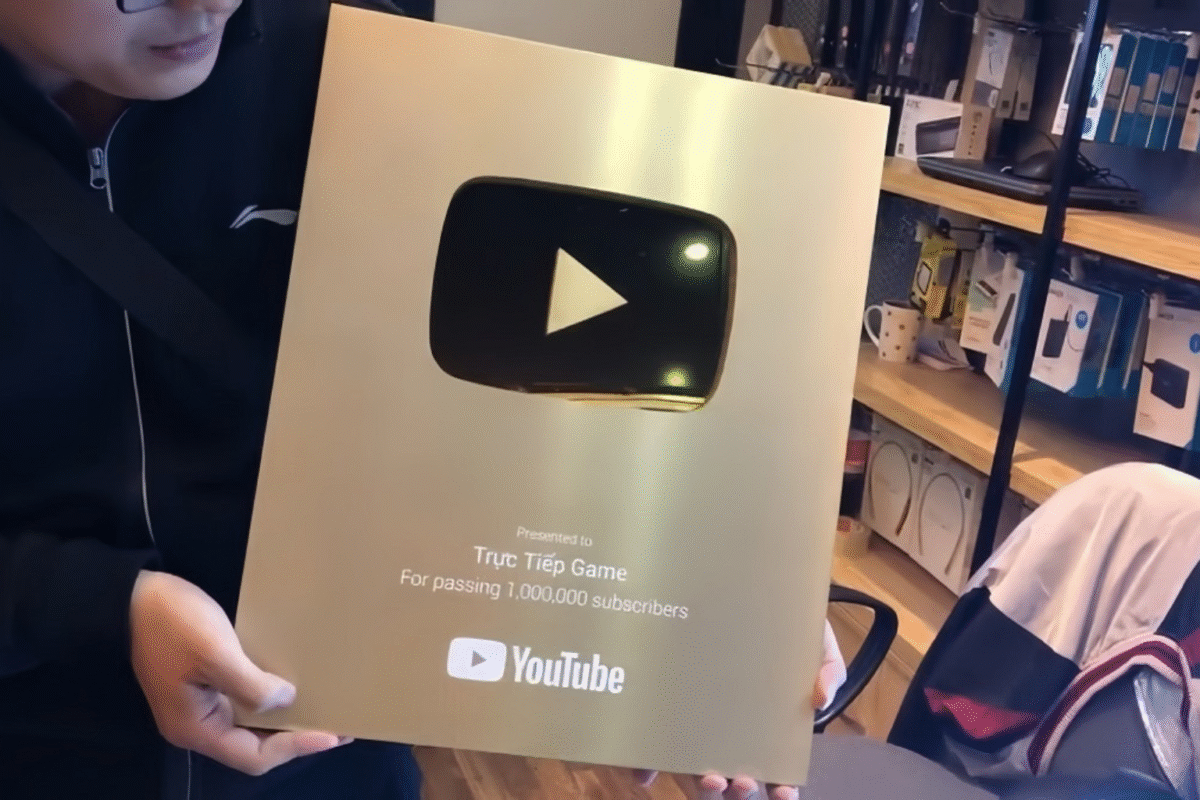 ại Sao Phải Xin Nút Vàng Khi Đủ 1.000.000 Subscribers?