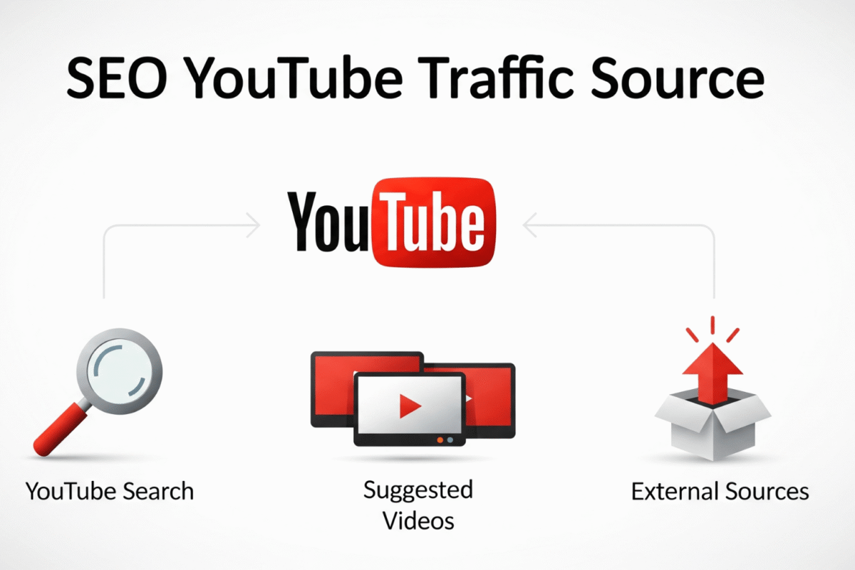 Các Nguồn Traffic Chính Trên YouTube - Phân Tích Chi Tiết