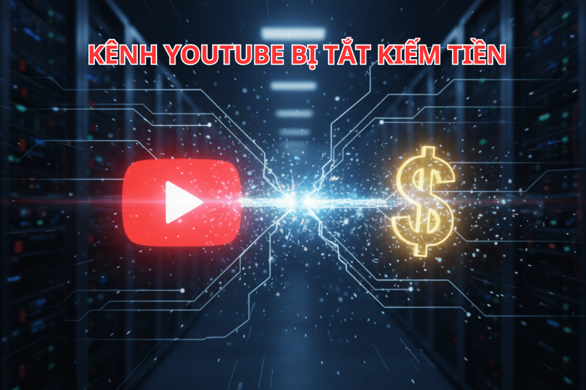 Kênh YouTube Bị Tắt Kiếm Tiền? 5 Nguyên Nhân Phổ Biến Và Hướng Dẫn Bật Lại Nhanh Nhất