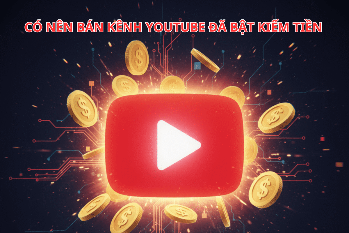 Có Nên Bán Kênh YouTube Đã Bật Kiếm Tiền? Phân Tích Lợi – Hại Chi Tiết Cho Creator