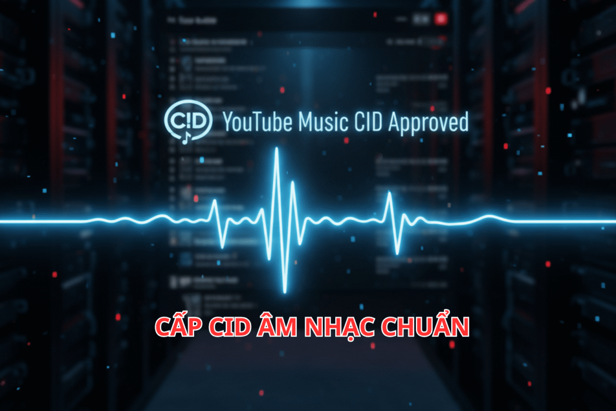 Cấp CID Âm Nhạc Cho YouTube – Giải Pháp Bảo Vệ Bản Quyền Hiệu Quả Nhất Năm 2025
