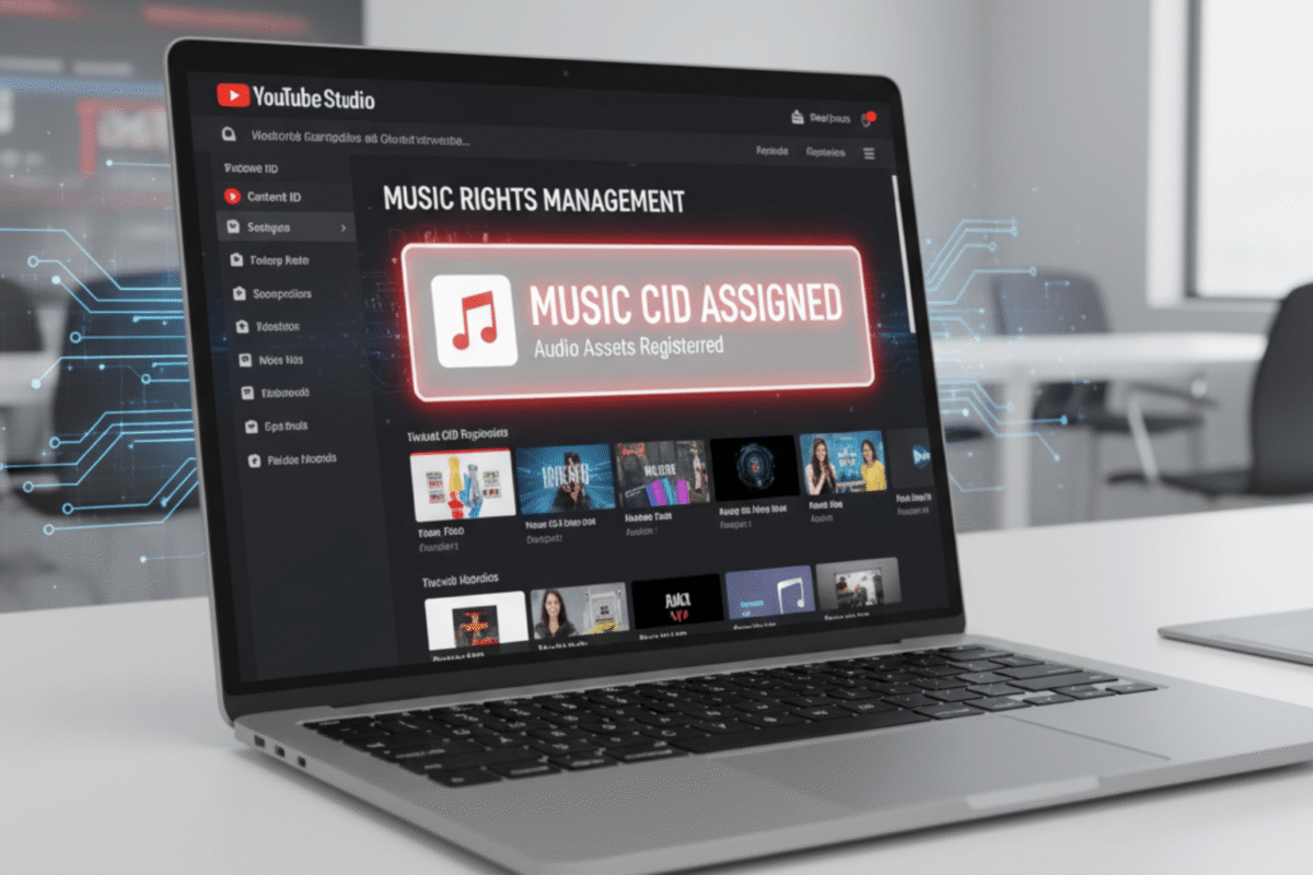 Điều Kiện Để Được Cấp CID Âm Nhạc Trên YouTube 2025