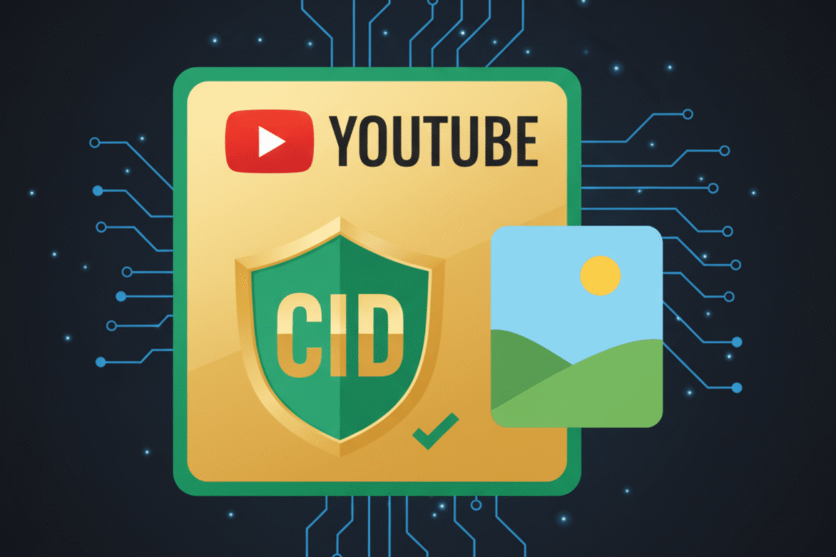 Cấp CID Hình Ảnh Trên YouTube: Cách Bảo Vệ Quyền Sở Hữu Hình Ảnh Sáng Tạo Hiệu Quả 2 Cấp CID Hình Ảnh Trên Youtube Là Gì?