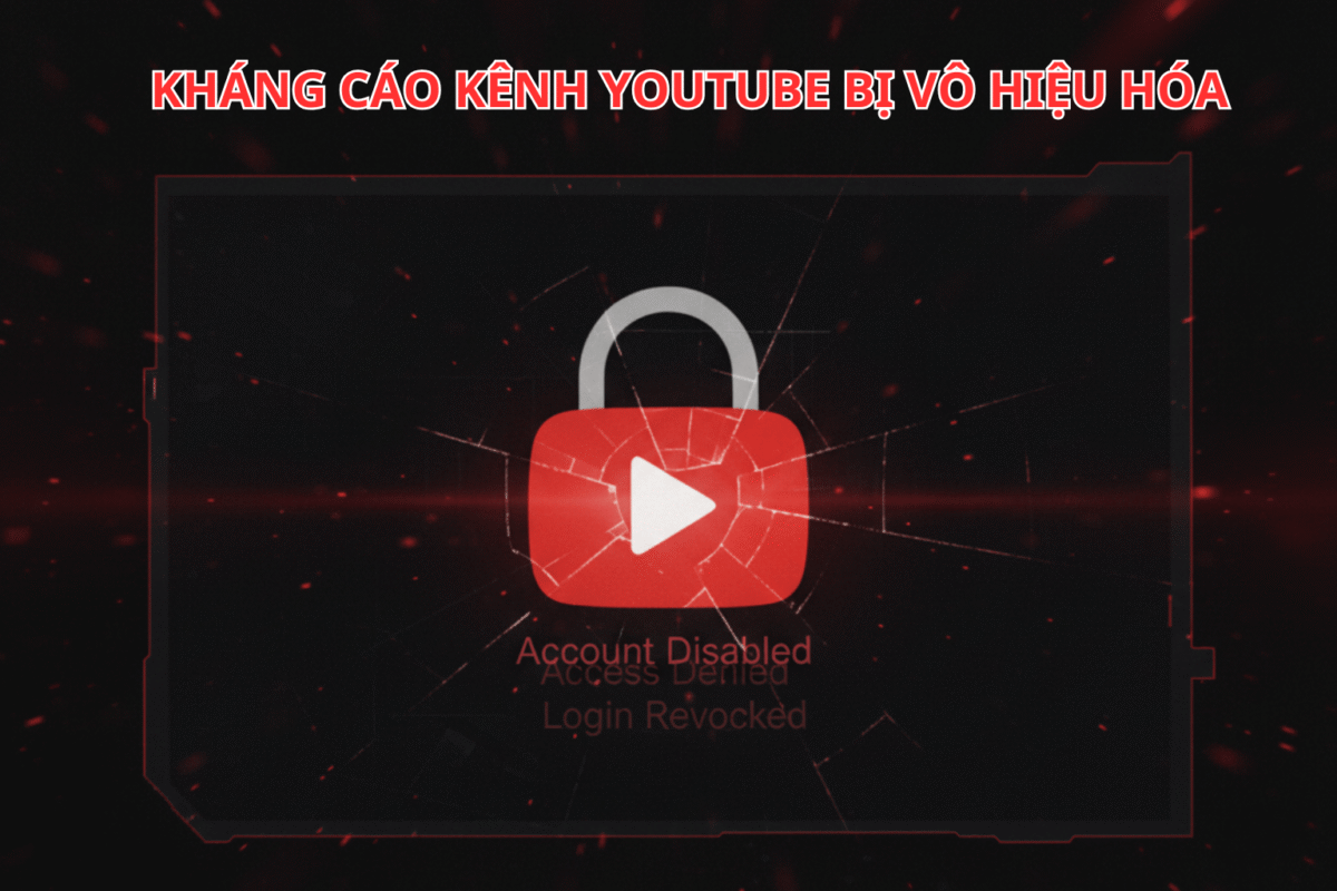 Kháng Cáo Kênh YouTube Bị Vô Hiệu Hóa: Hướng Dẫn Chi Tiết & Giải Pháp Hiệu Quả 2025