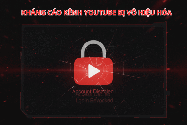 Kháng Cáo Kênh YouTube Bị Vô Hiệu Hóa: Hướng Dẫn Chi Tiết & Giải Pháp Hiệu Quả 2025