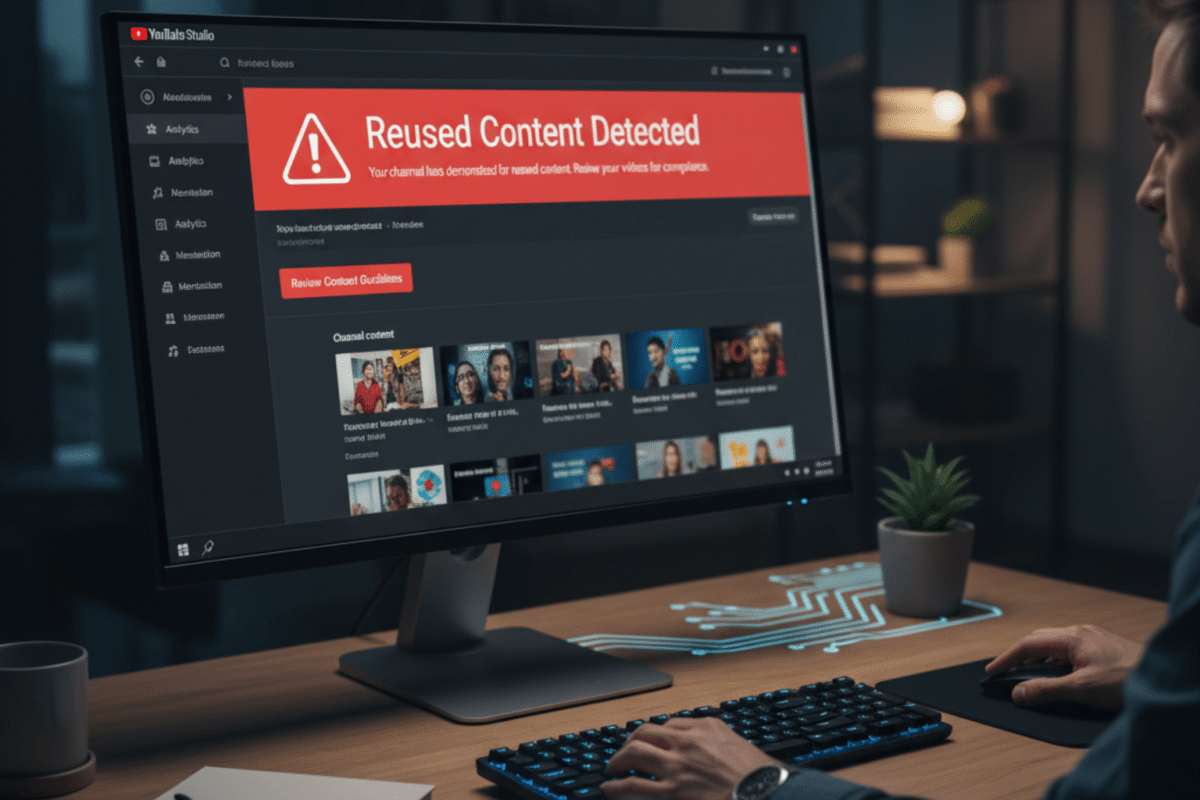 Hướng Dẫn Chi Tiết Khắc Phục Lỗi Trùng Lặp Nội Dung Trên YouTube