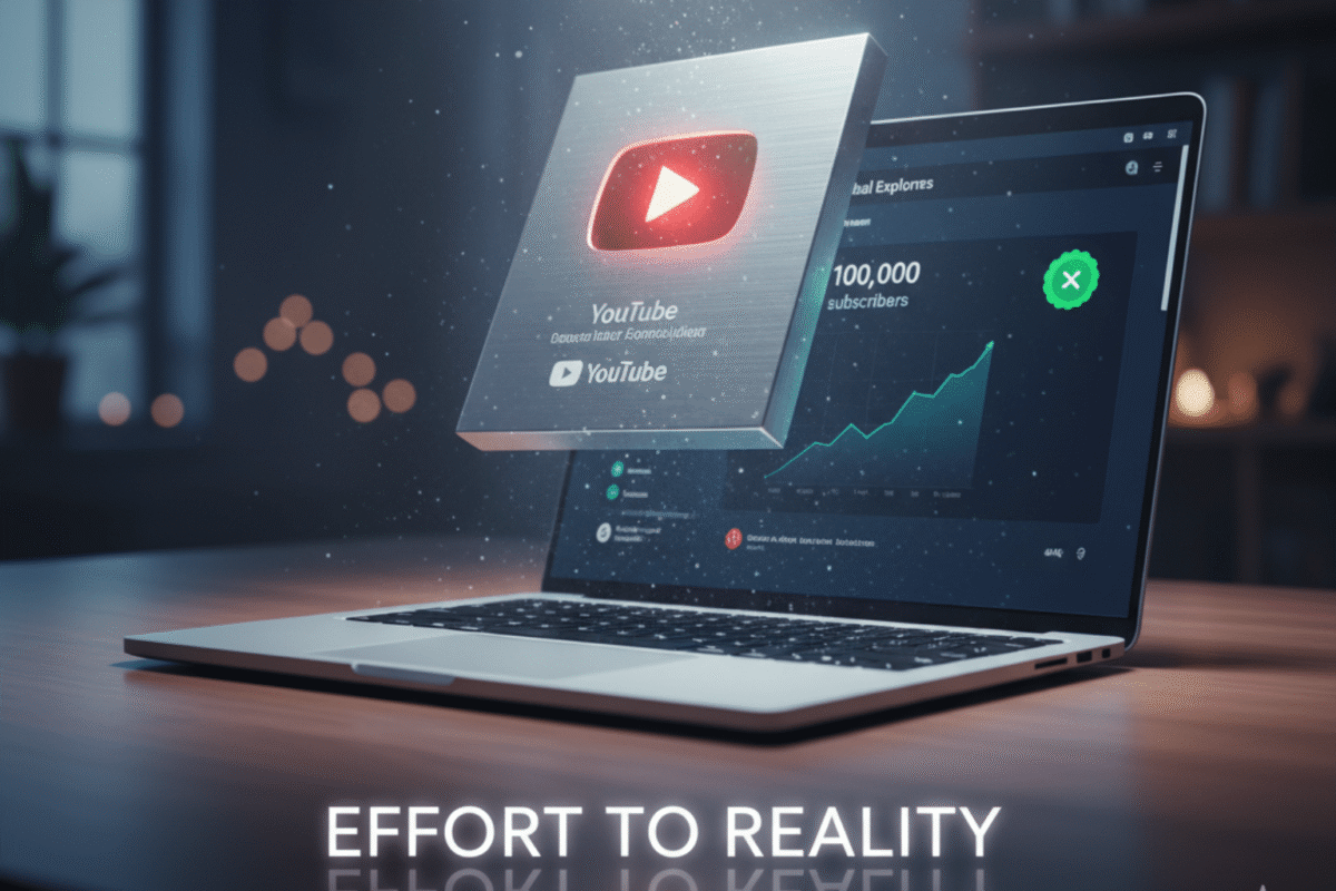 Quy Trình Xin Nút Bạc YouTube Chính Thức (Cập Nhật 2025)