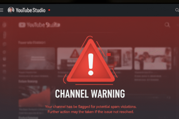 Cảnh Báo! Kênh YouTube Bị Gắn Cờ Spam Có Thể Bị Xóa – Cách Giải Quyết Nhanh & An Toàn