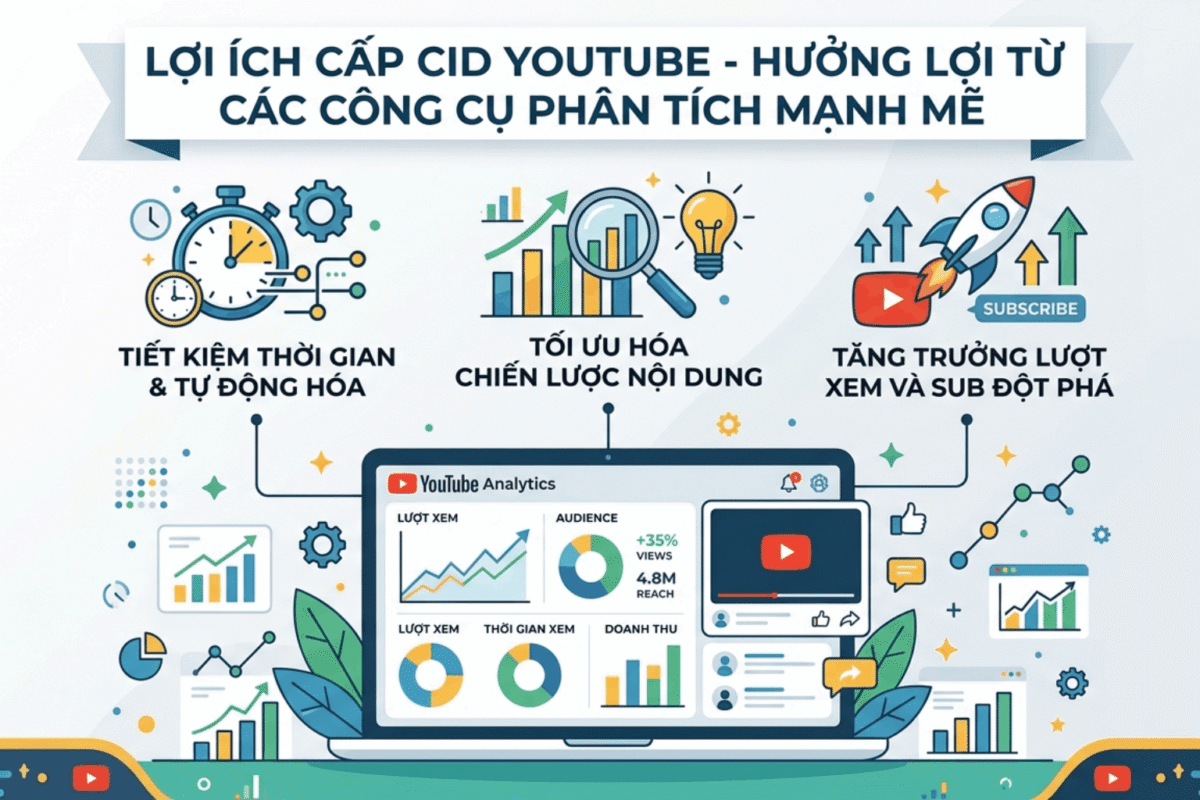 Được Hưởng Lợi Từ Các Công Cụ Phân Tích Mạnh Mẽ