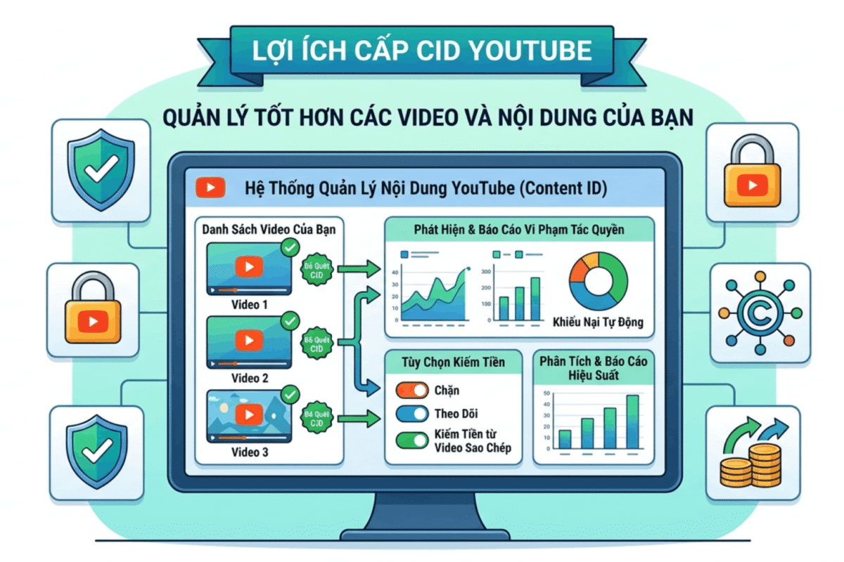 Quản Lý Tốt Hơn Các Video Và Nội Dung Của Bạn