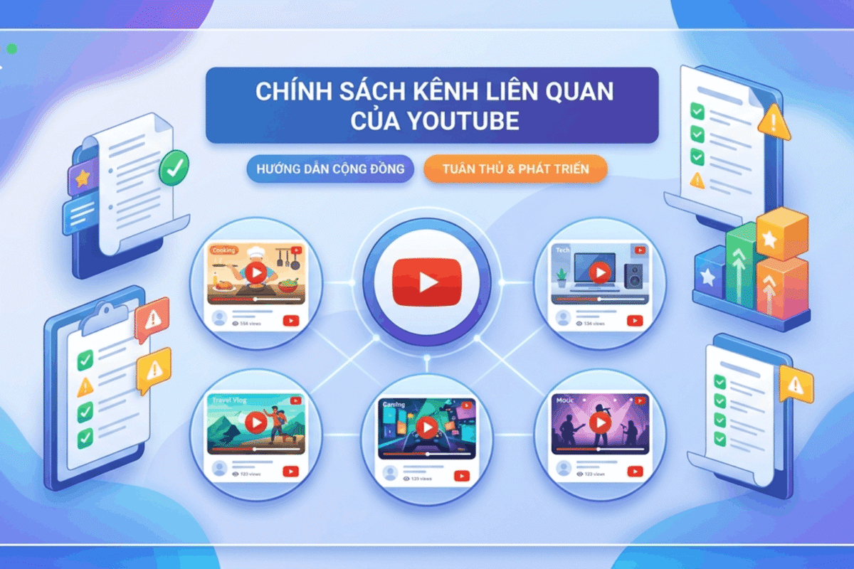 Chính Sách Kênh Liên Quan Của YouTube Là Gì?