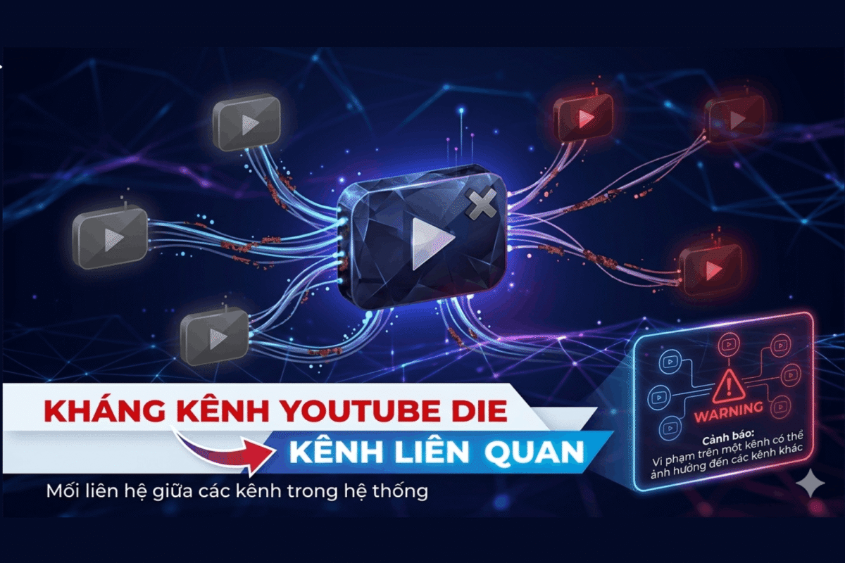 Kháng Kênh Youtube Die Kênh Liên Quan Tại Hoc Viện Youtube – Giải Pháp Khôi Phục Kênh Hiệu Quả