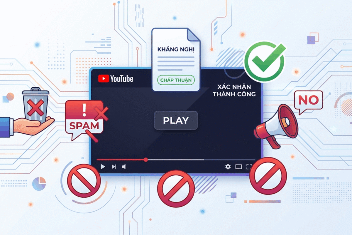 Kênh YouTube Bị Die Spam Là Gì?