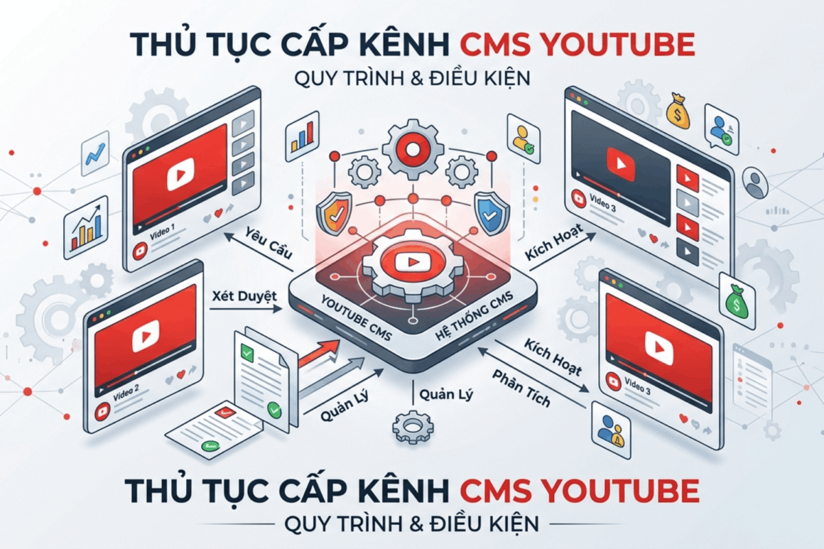 Hồ Sơ Cần Chuẩn Bị Khi Làm Thủ Tục Cấp Kênh CMS YouTube