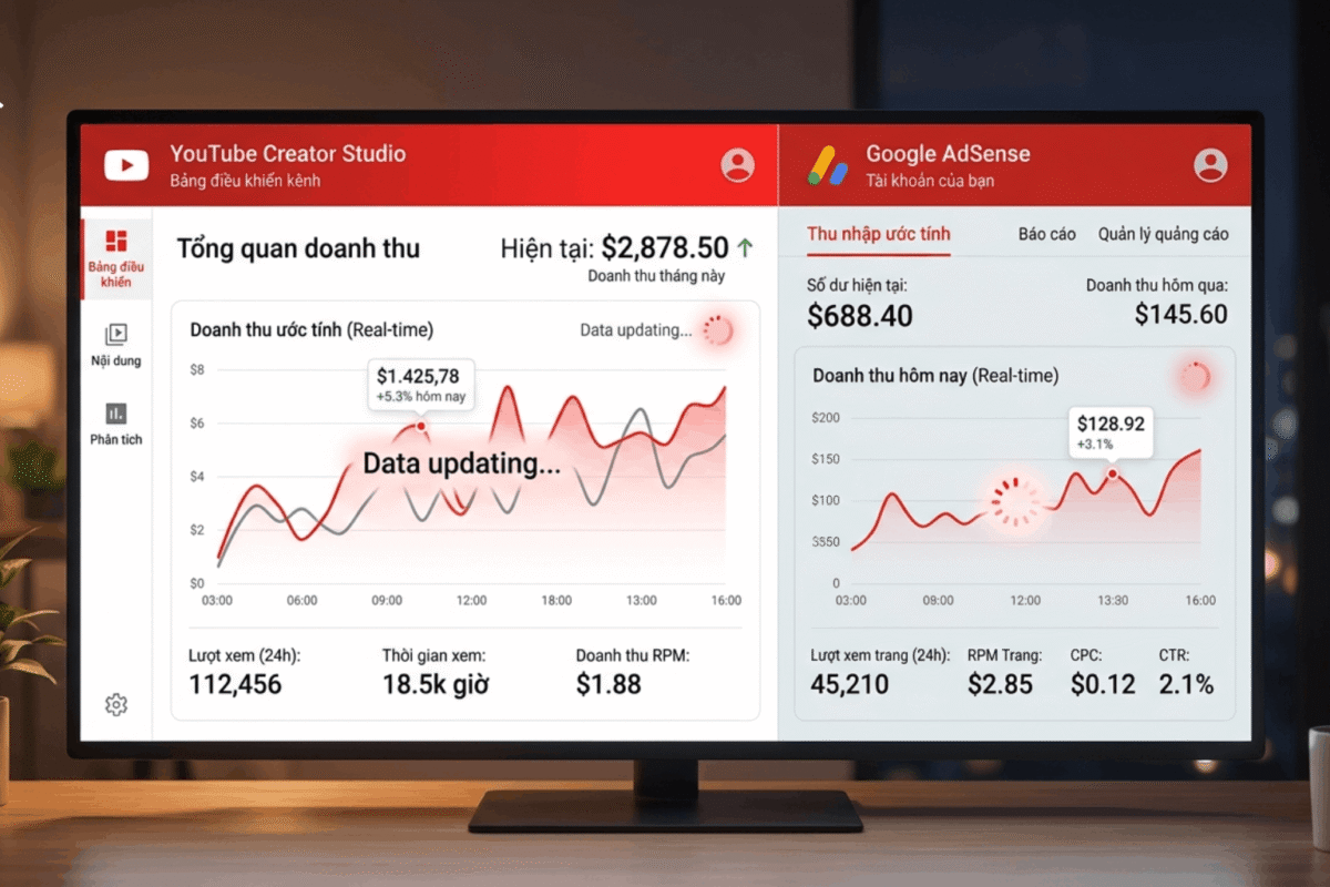 Cách Cập Nhật Thông Tin Adsense Youtube Đúng Chuẩn 2026