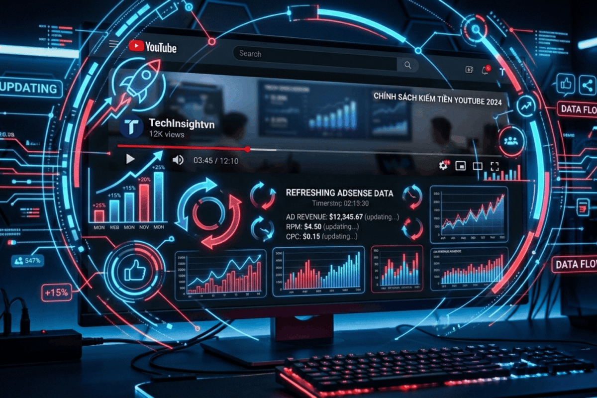 Khi Nào Cần Cập Nhật Thông Tin Adsense Youtube?