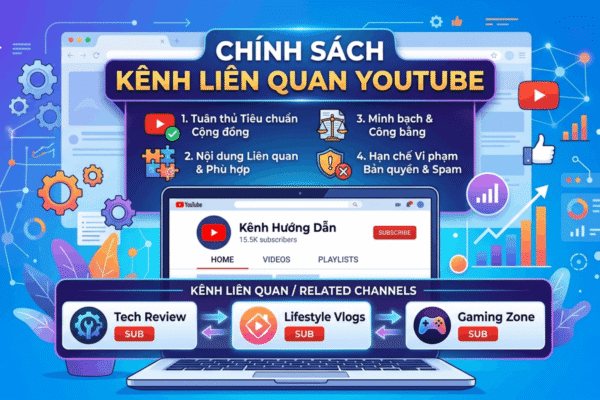 Chính Sách Kênh Liên Quan YouTube 2026: Dấu Hiệu, Nguyên Nhân & Cách Kháng Nghị Thành Công