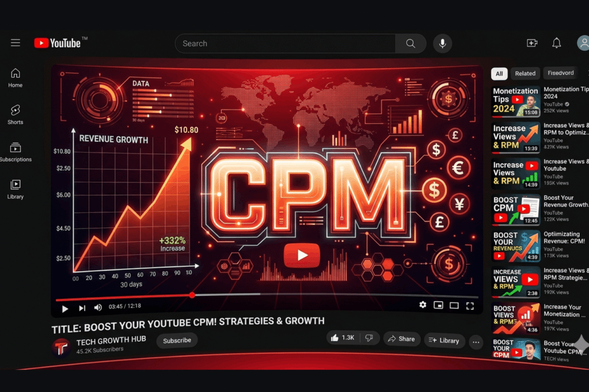 CPM YouTube Bao Nhiêu Là Cao?