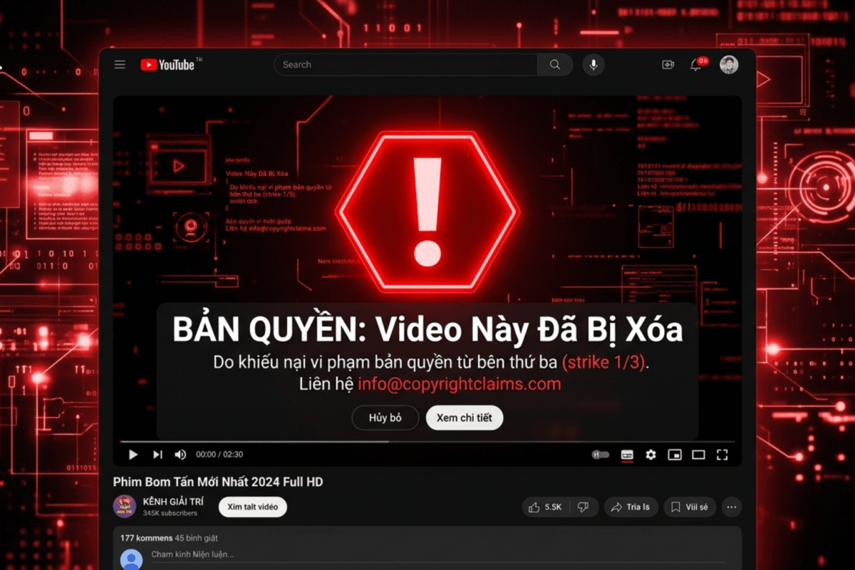 Cách Khắc Phục Tắt Kiếm Tiền Do Vi Phạm Từng Bước