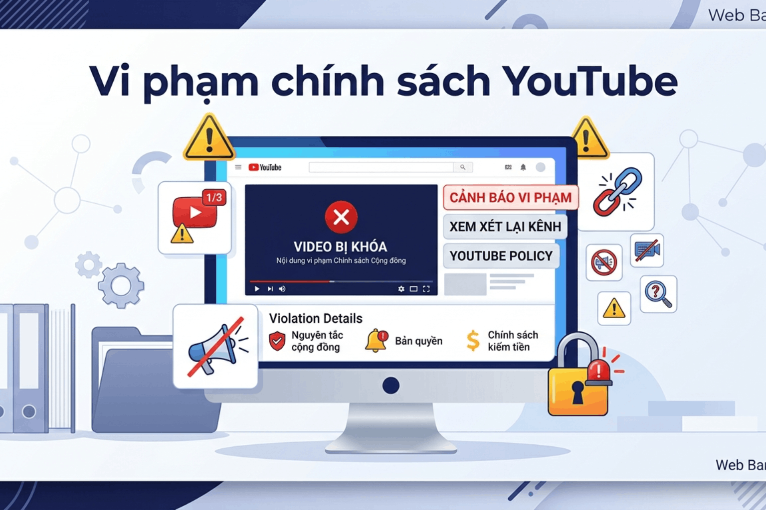 Vi Phạm Chính Sách YouTube: 7 Lỗi Nguy Hiểm Khiến Kênh Bị Xóa Và Cách Tránh An Toàn
