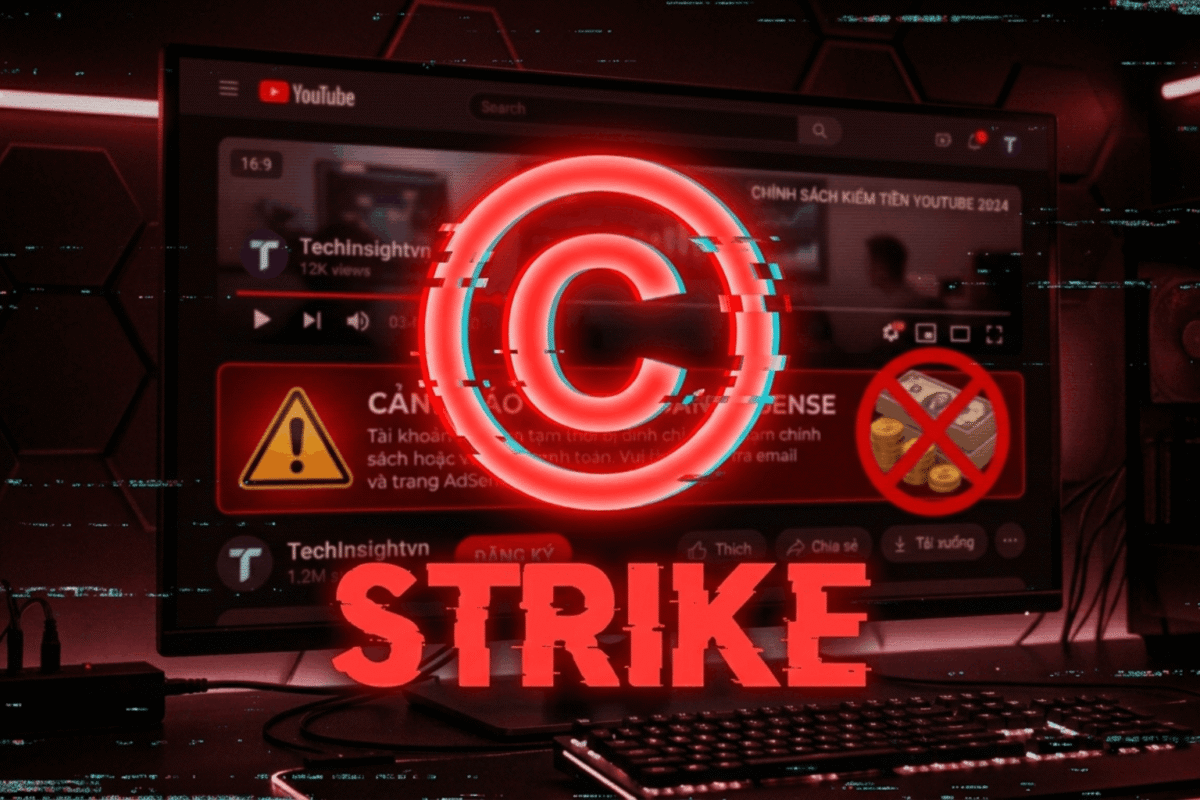 YouTube Copyright Strike Là Gì?