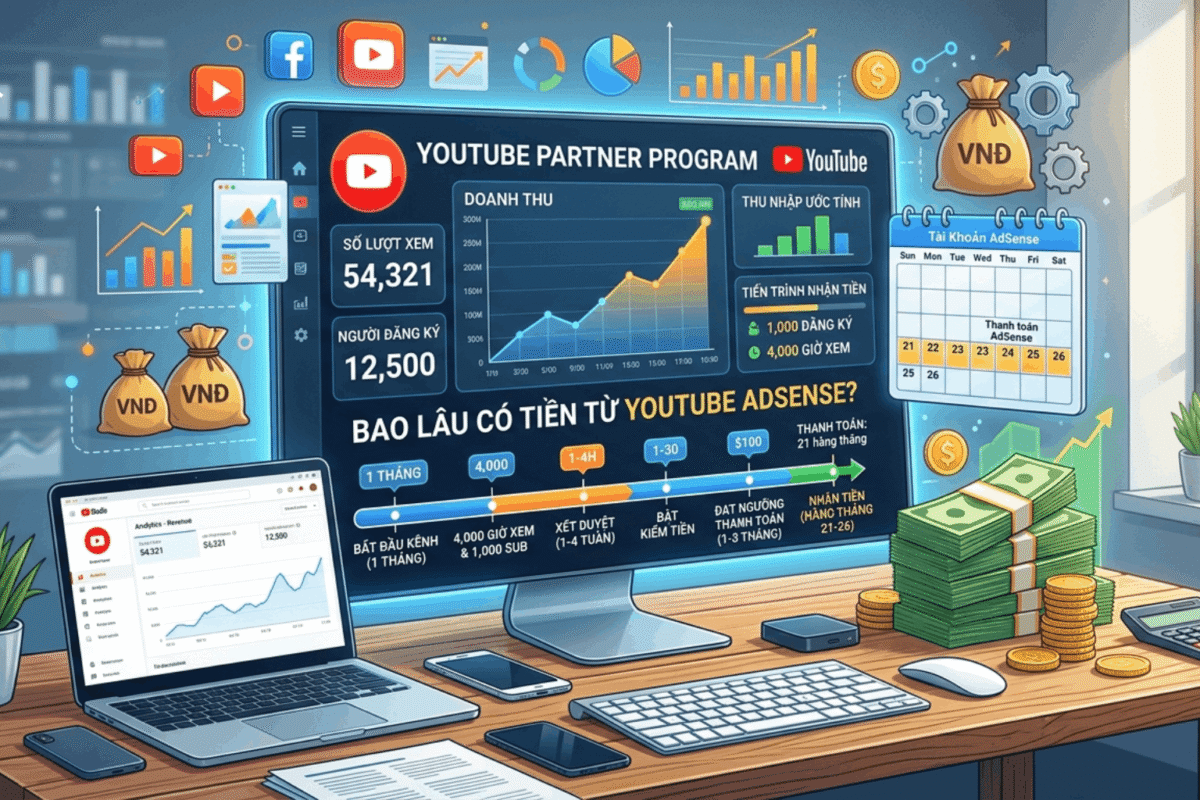 Kinh Nghiệm Giúp Kênh YouTube Được Thanh Toán Ổn Định